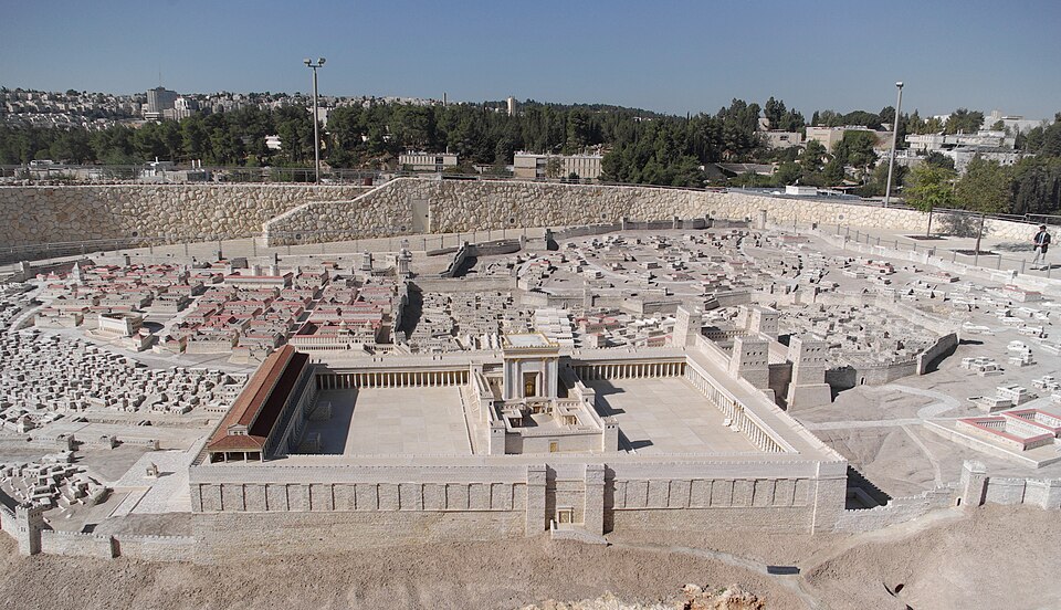 Model of the Second Temple in Jerusalem